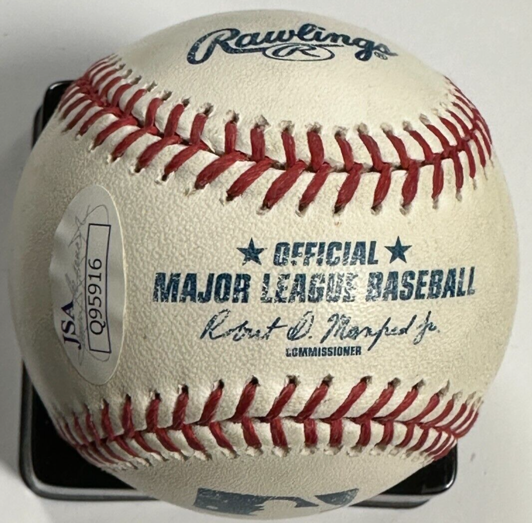 Trevor Story Autographed Official Major League Baseball Red Sox JSA