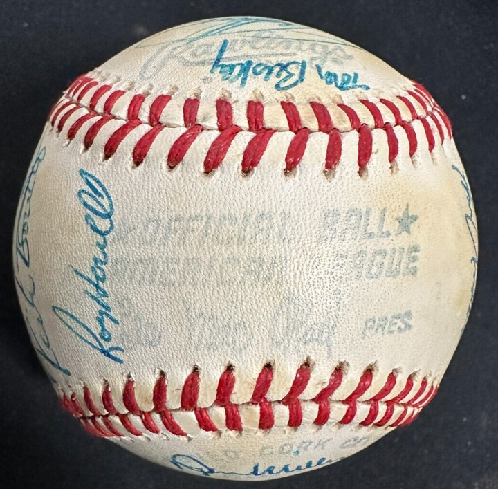 1979 Toronto Blue Jays Team Autographed Baseball Stieb Clancy Howell