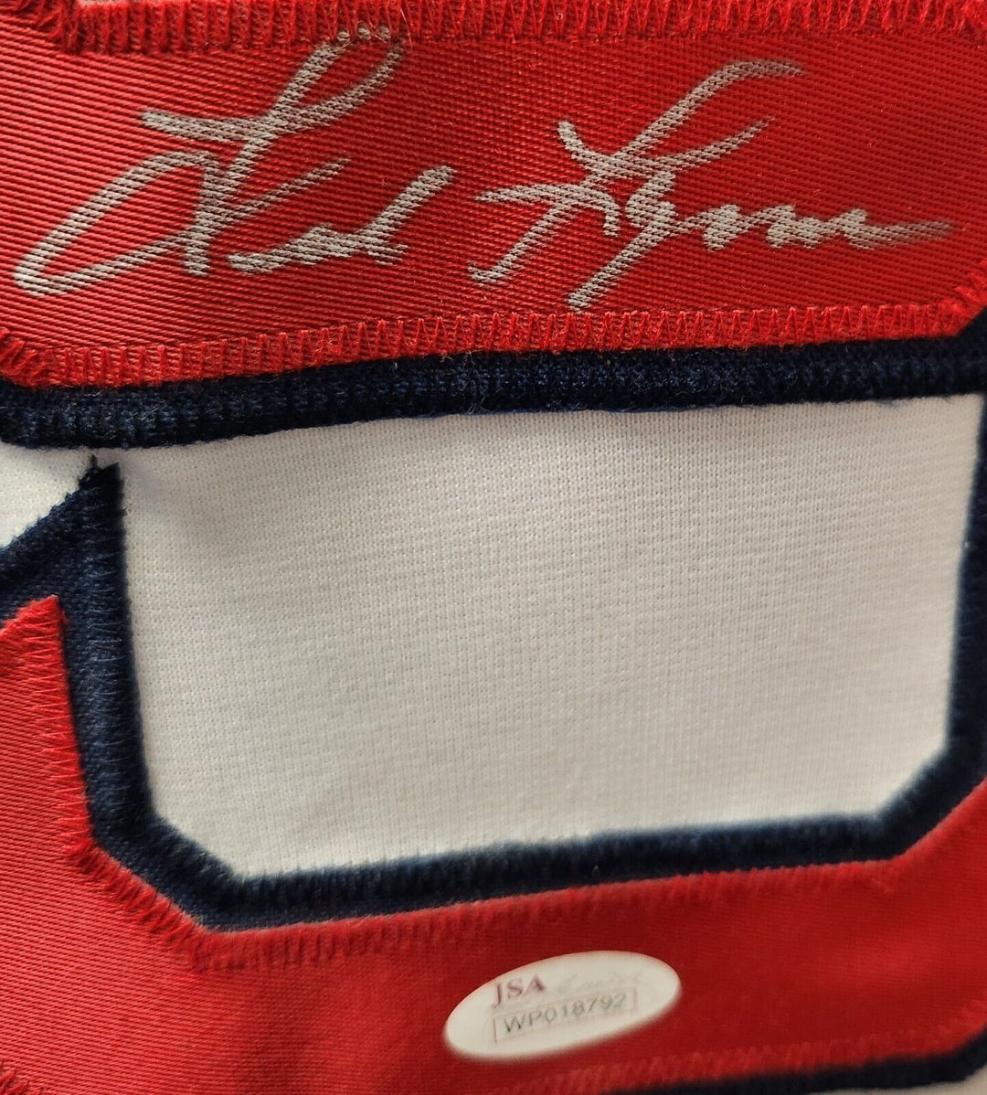 Fred Lynn Autographed Boston Red Sox Home White Jersey JSA COA