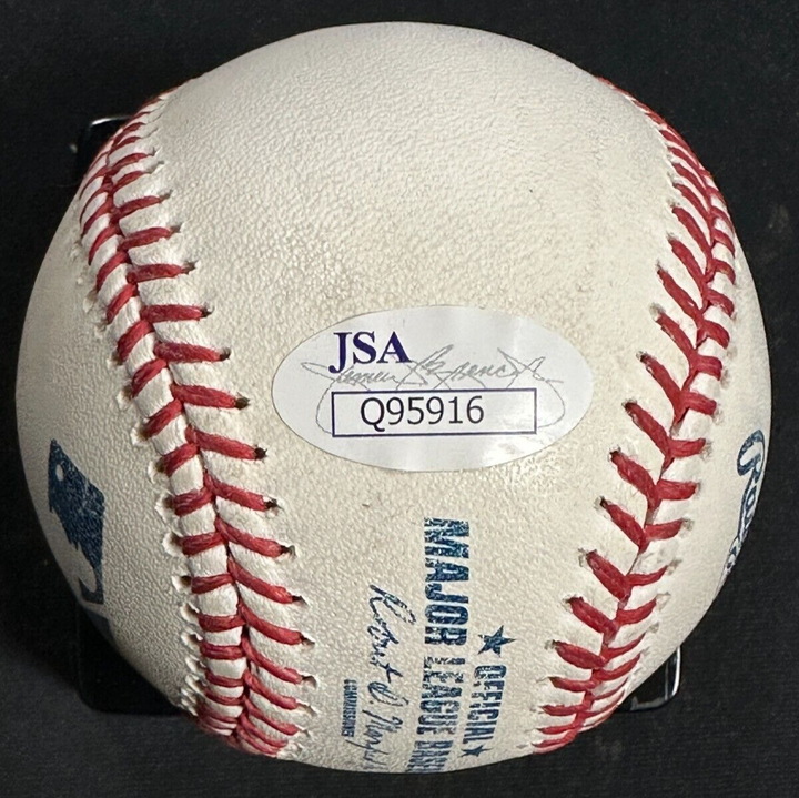 Trevor Story Autographed Official Major League Baseball Red Sox JSA