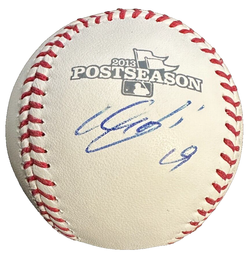 Koji Uehara Autographed Official 2013 Postseason Baseball Red Sox