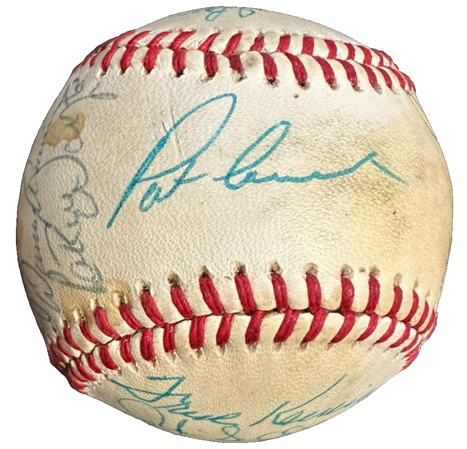 1979 Texas Rangers Team Autographed Baseball