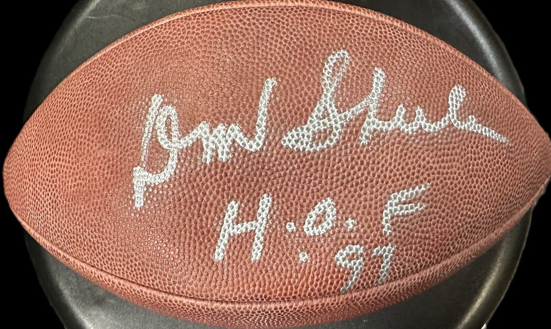 Don Shula Autographed Official Wilson NFL Football W/ HOF 97 Dolphins BAS
