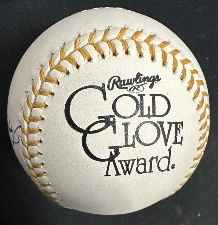 Jimmy Piersall Autographed Rawlings Gold Glove Baseball Boston Red Sox