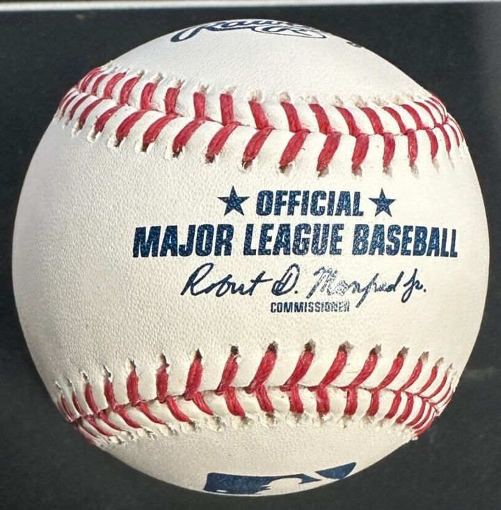 Bucky Dent & Mike Torrez Autographed Official Major League Baseball Red Sox NYY