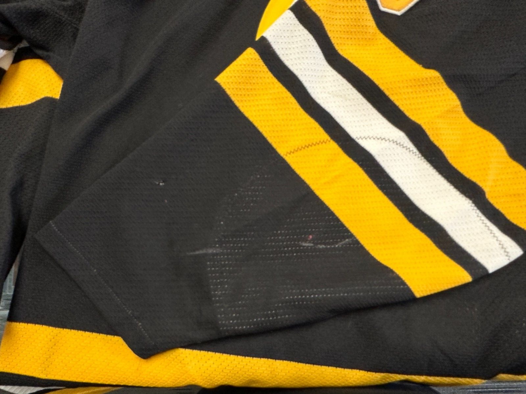 1995-96 Kyle McLaren Autographed Training Camp Worn Boston Bruins Jersey #46