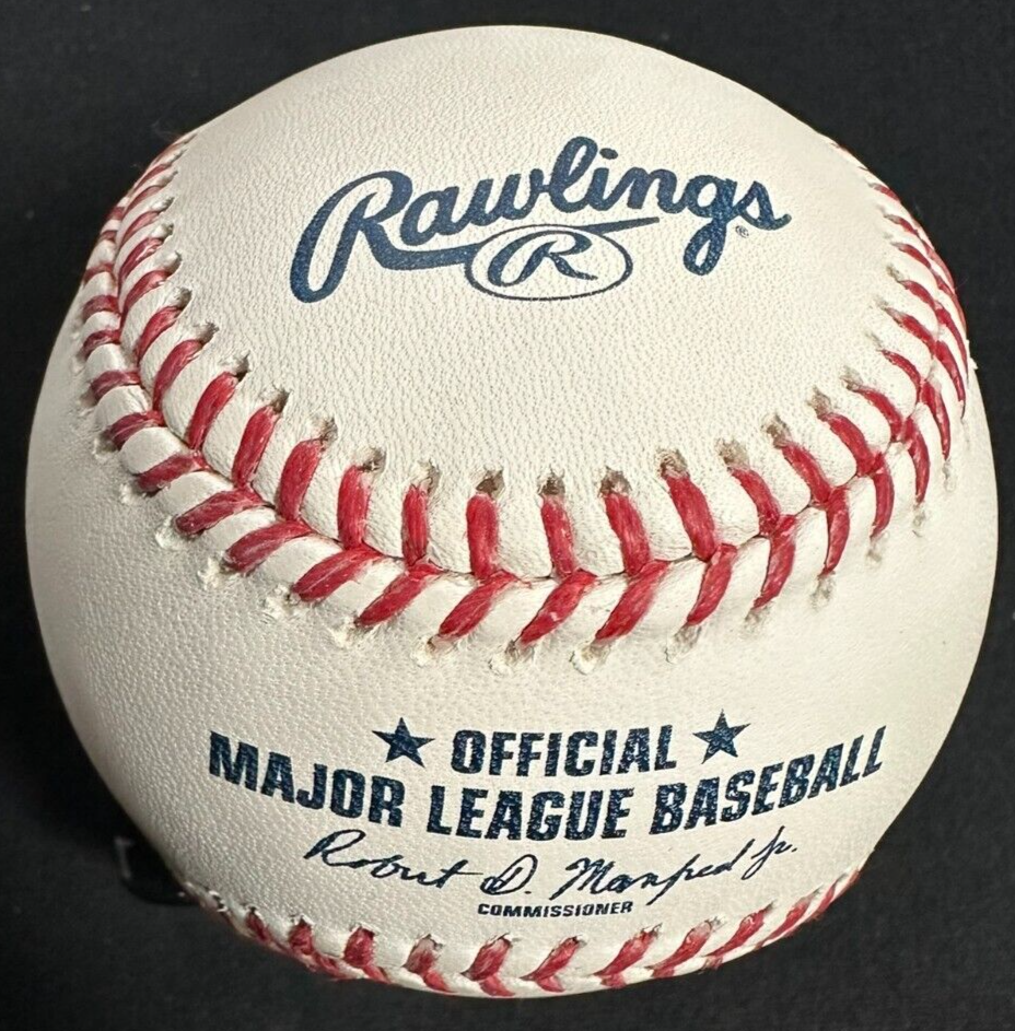 David Ortiz Autographed 500 Home Runs Baseball Boston Red Sox