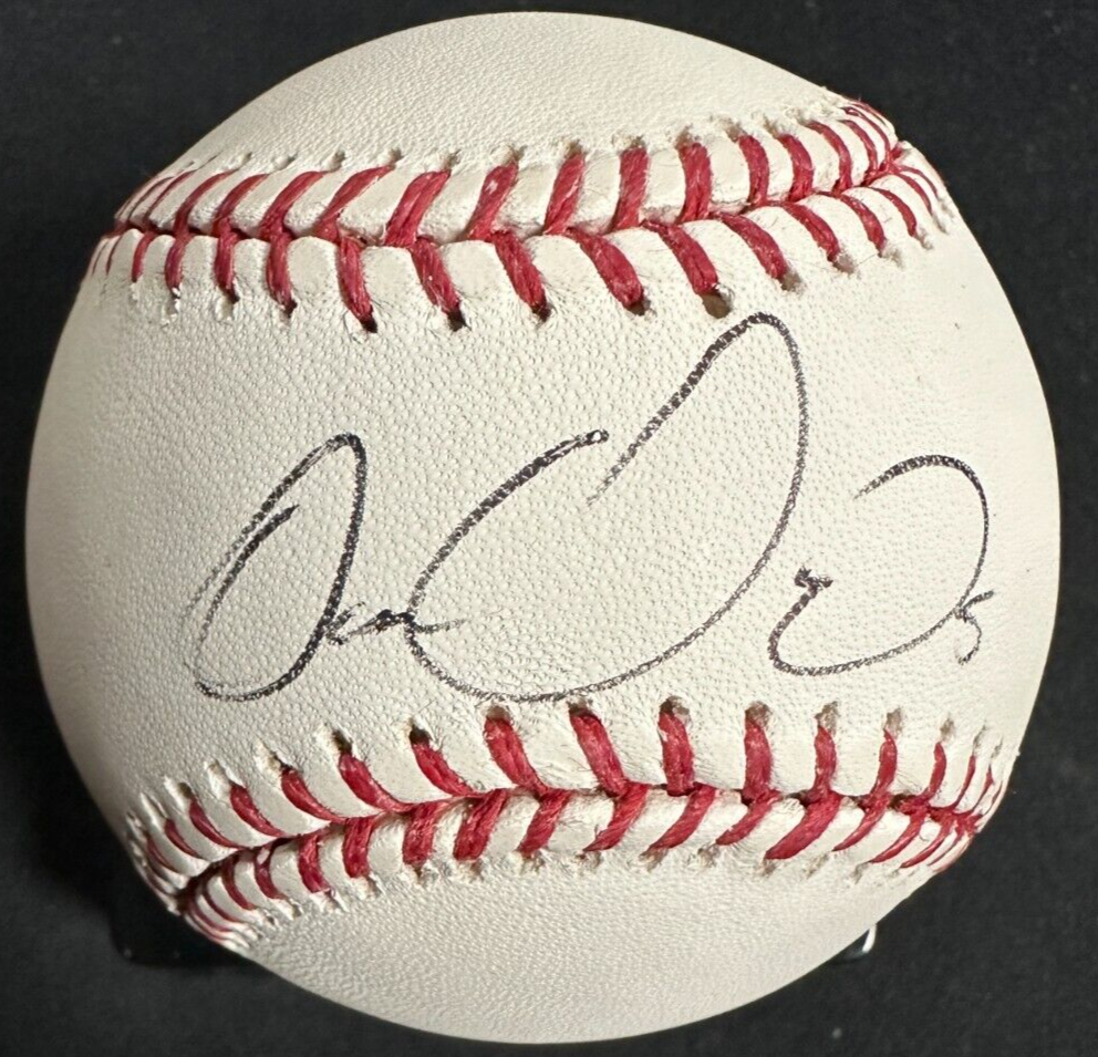 Carlos Gonzalez Autographed Official Major League Baseball Colorado Rockies