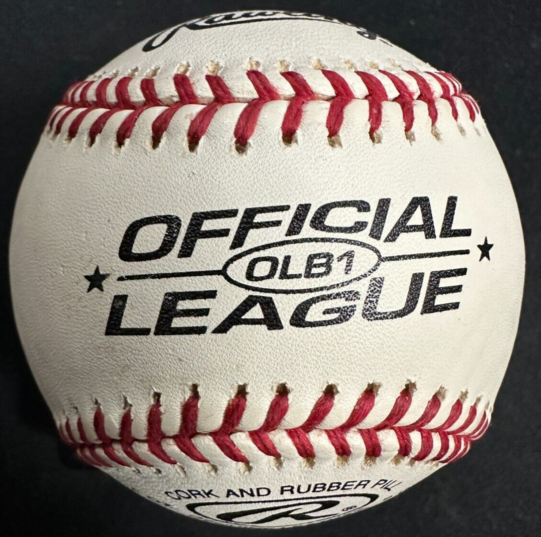 Elroy Face Autographed Official League Baseball Pittsburgh Pirates