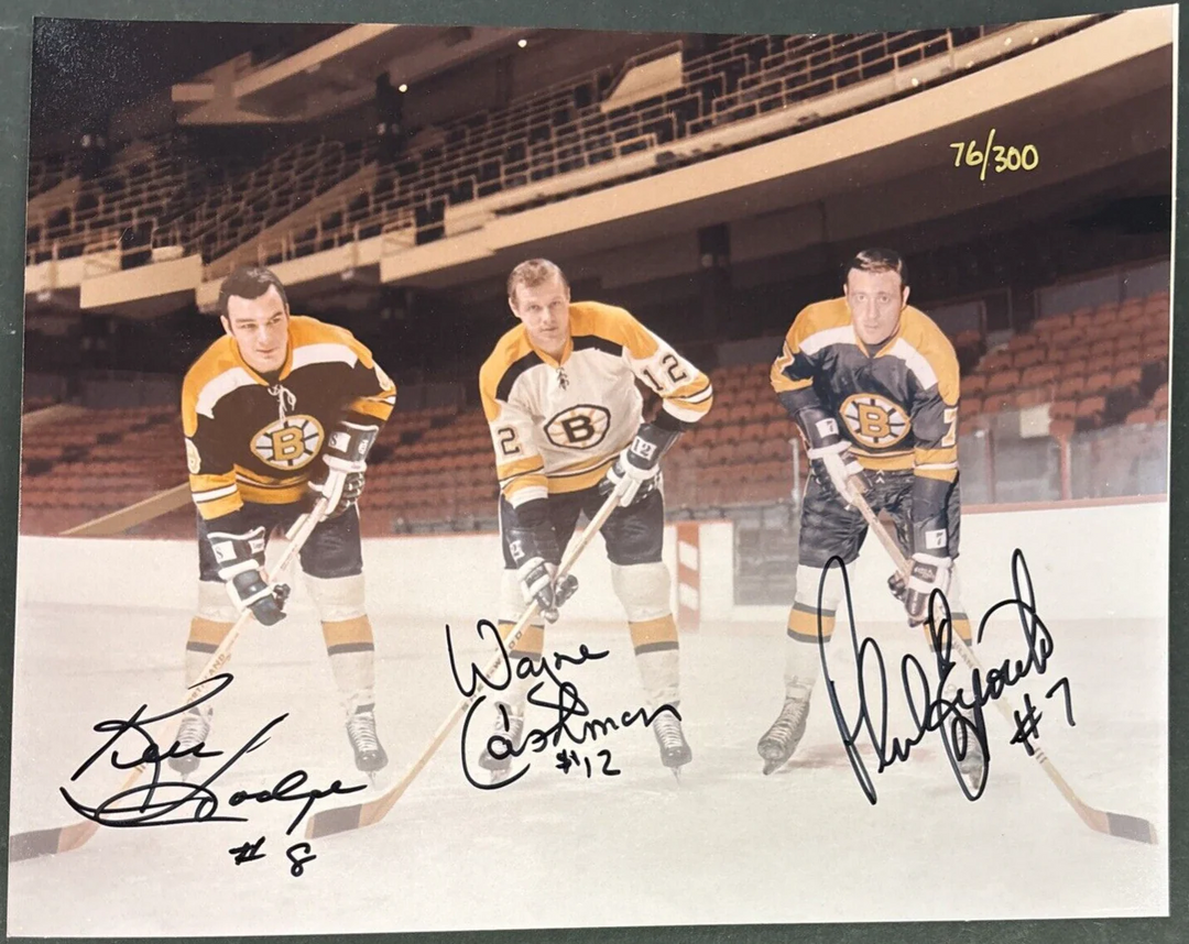 Autographed Hockey Memorabilia