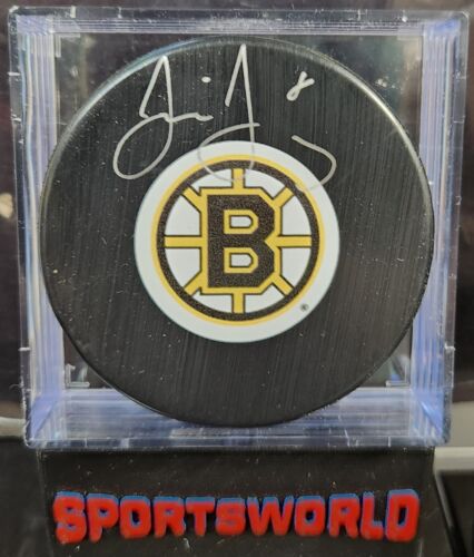 Jaromir Jagr Autographed Boston Bruins Hockey Puck HOF