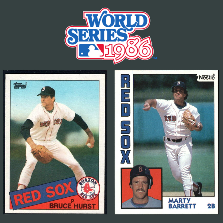1986 Red Sox W.S. Bruce Hurst & Marty Barrett Public Autograph Signing