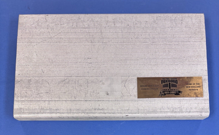Final Season Foxboro Stadium Genuine Bench Seat New England Patriots 1971-2001