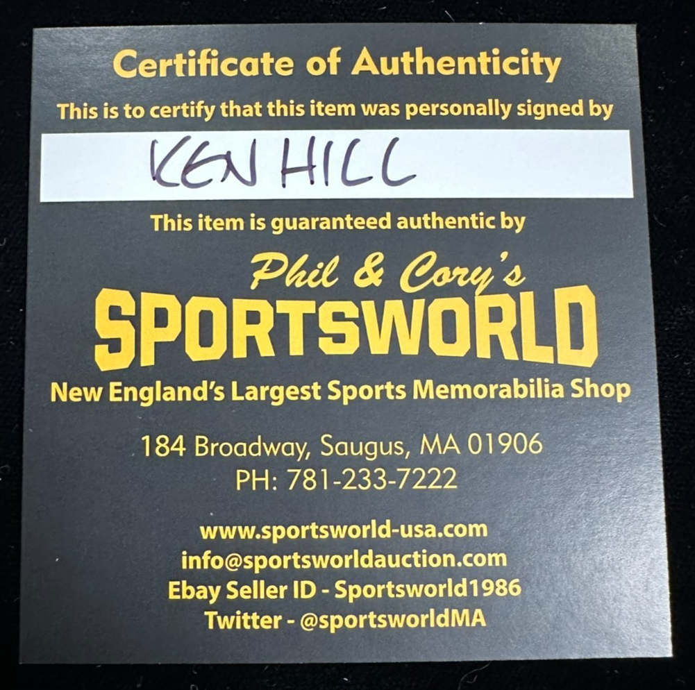 Ken Hill Autographed American League Baseball St. Louis Cardinals