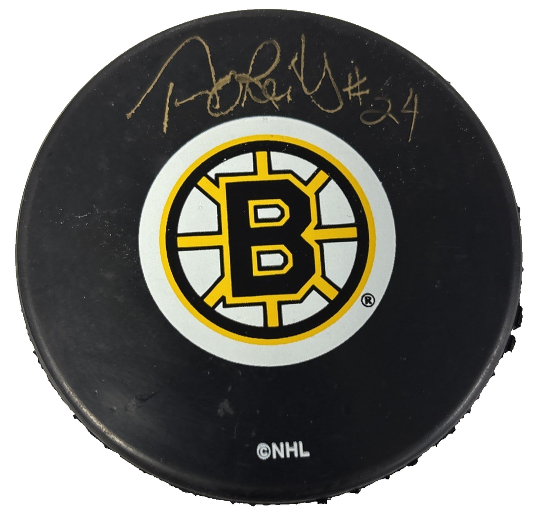 Terry O’Reilly Autographed Boston Bruins Hockey Puck NHL