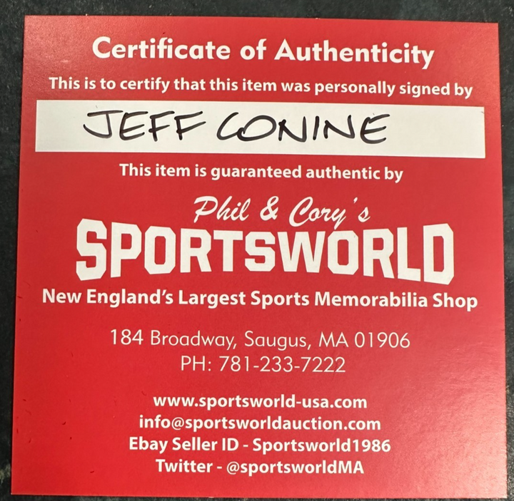 Jeff Conine Autographed Official Major League Baseball Marlins