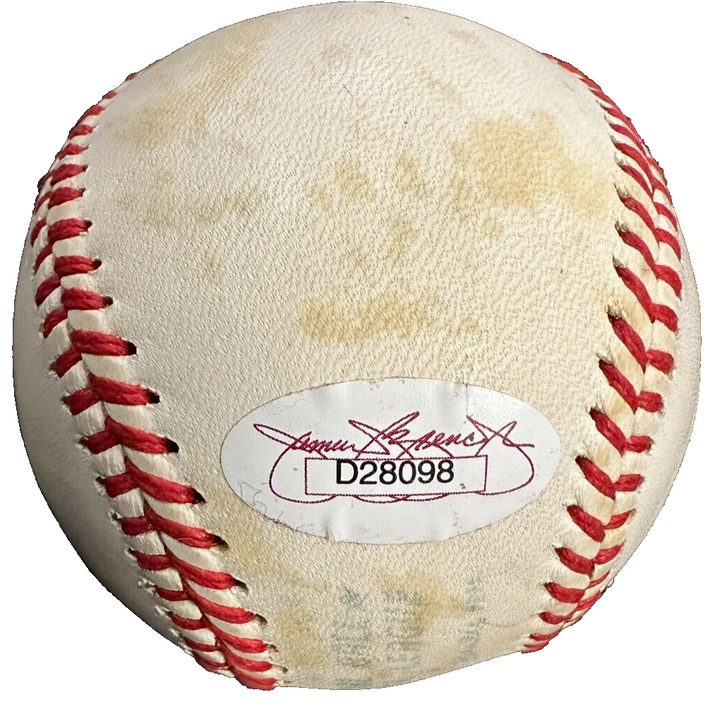 Hoyt Wilhelm Autographed Official National League Baseball HOF JSA
