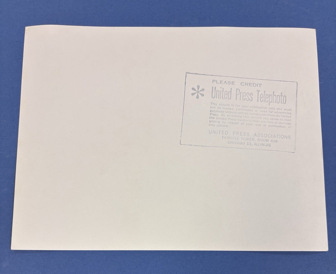 1957 Jim Gillian Daryl Spencer Original 6x9 Newspaper Wire Photo Dodgers Giants