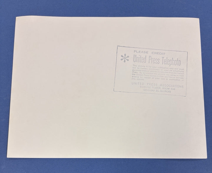 1957 Jim Gillian Daryl Spencer Original 6x9 Newspaper Wire Photo Dodgers Giants