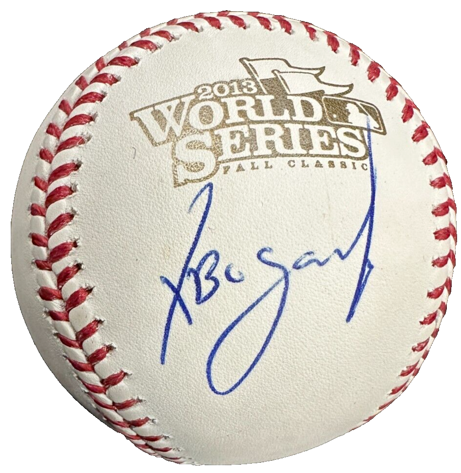 Xander Bogaerts Autographed Official 2013 World Series Baseball Red Sox MLB Holo