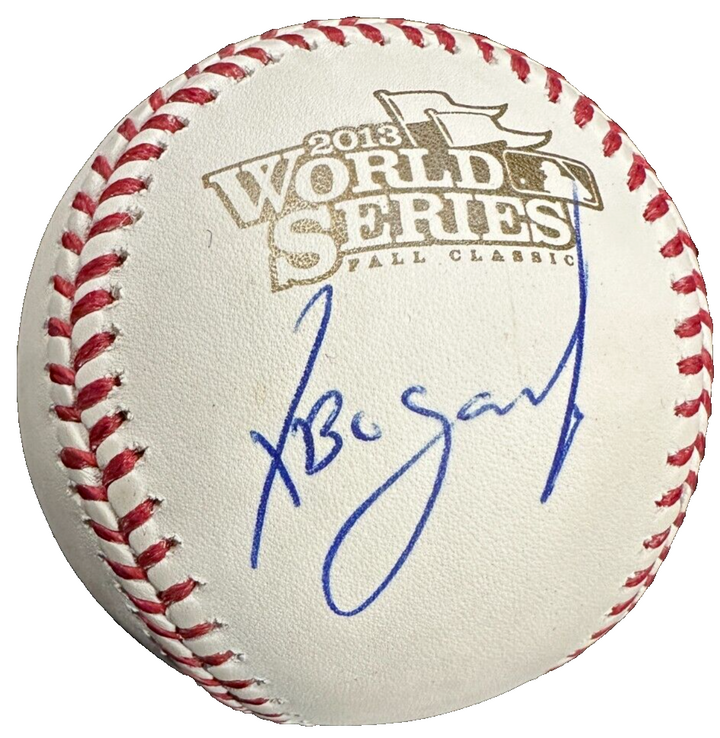 Xander Bogaerts Autographed Official 2013 World Series Baseball Red Sox MLB Holo