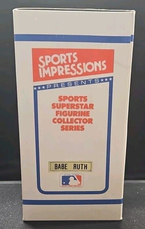 1988 Babe Ruth Limited Edition Sports Impressions 8" Figurine #3600 Yankees HOF