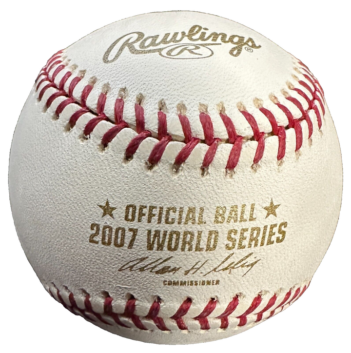 Bobby Kielty Autographed Official 2007 World Series Baseball Red Sox