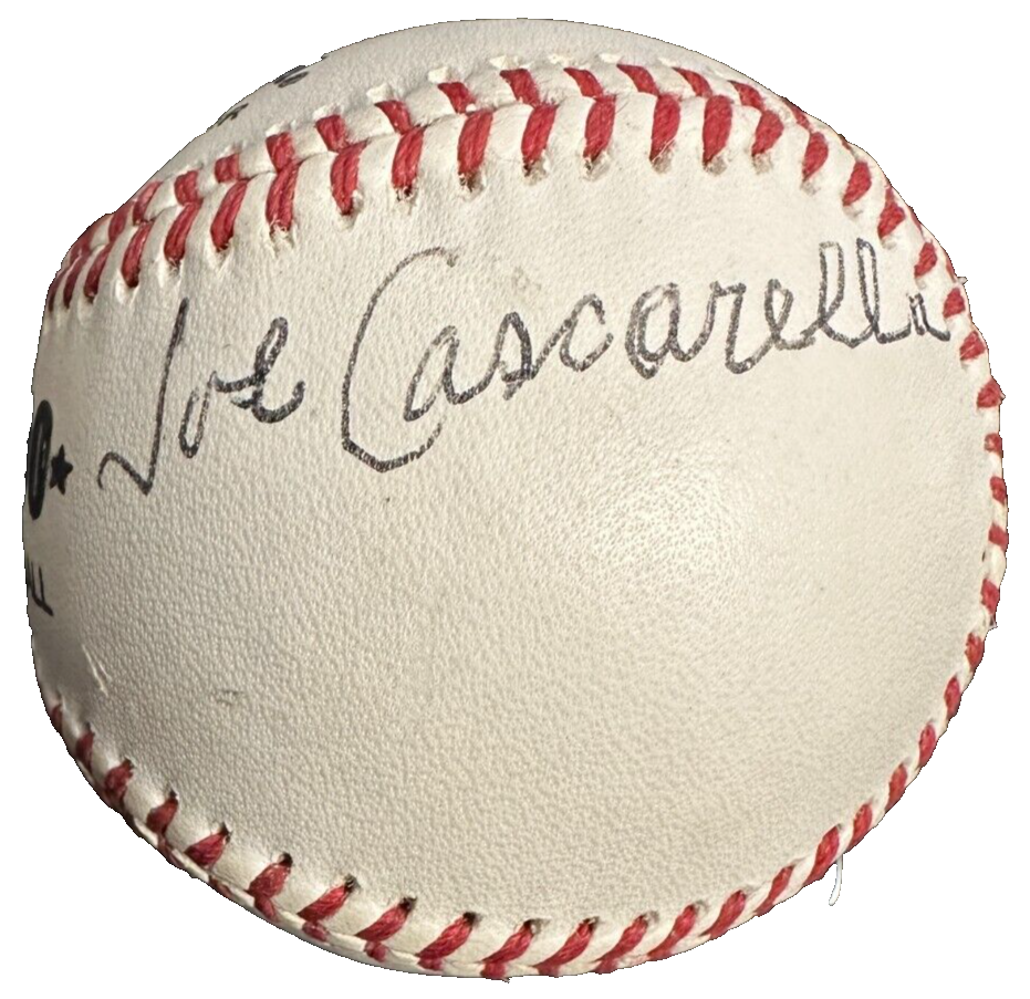 Joe Cascarella Autographed Wilson Official Baseball BAS 1934 Tour of Japan