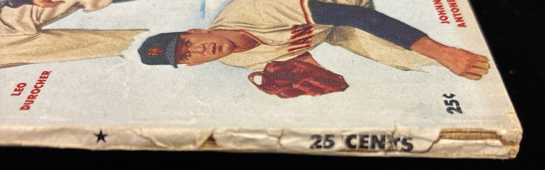 January 1958 Sport Magazine Willie Mays Jackie Robinson Cover