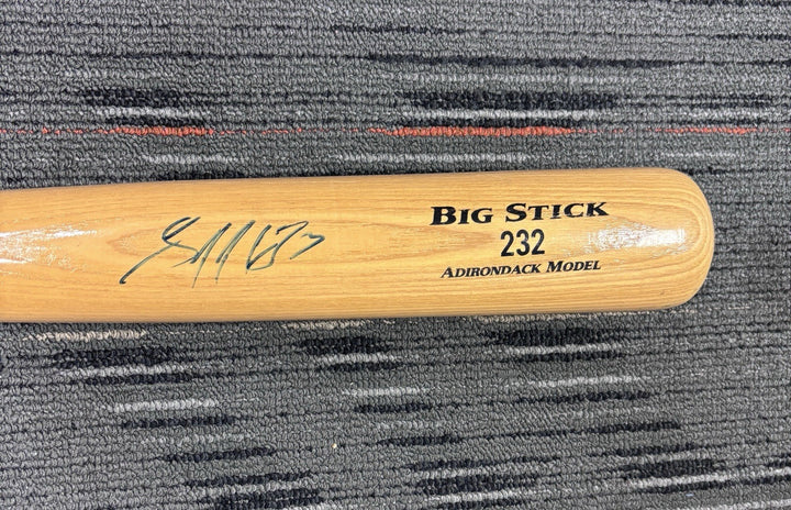 Sandy Leon Signed Autographed Rawlings Adirondack Model Bat Red Sox Sportsworld