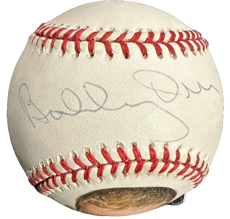 Bobby Orr Autographed Hand Painted Photo Official American League Baseball SGC