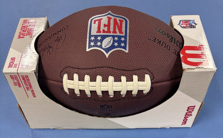 Kevin Mawae Signed Wilson Football Tennessee Titans Sportsworld COA