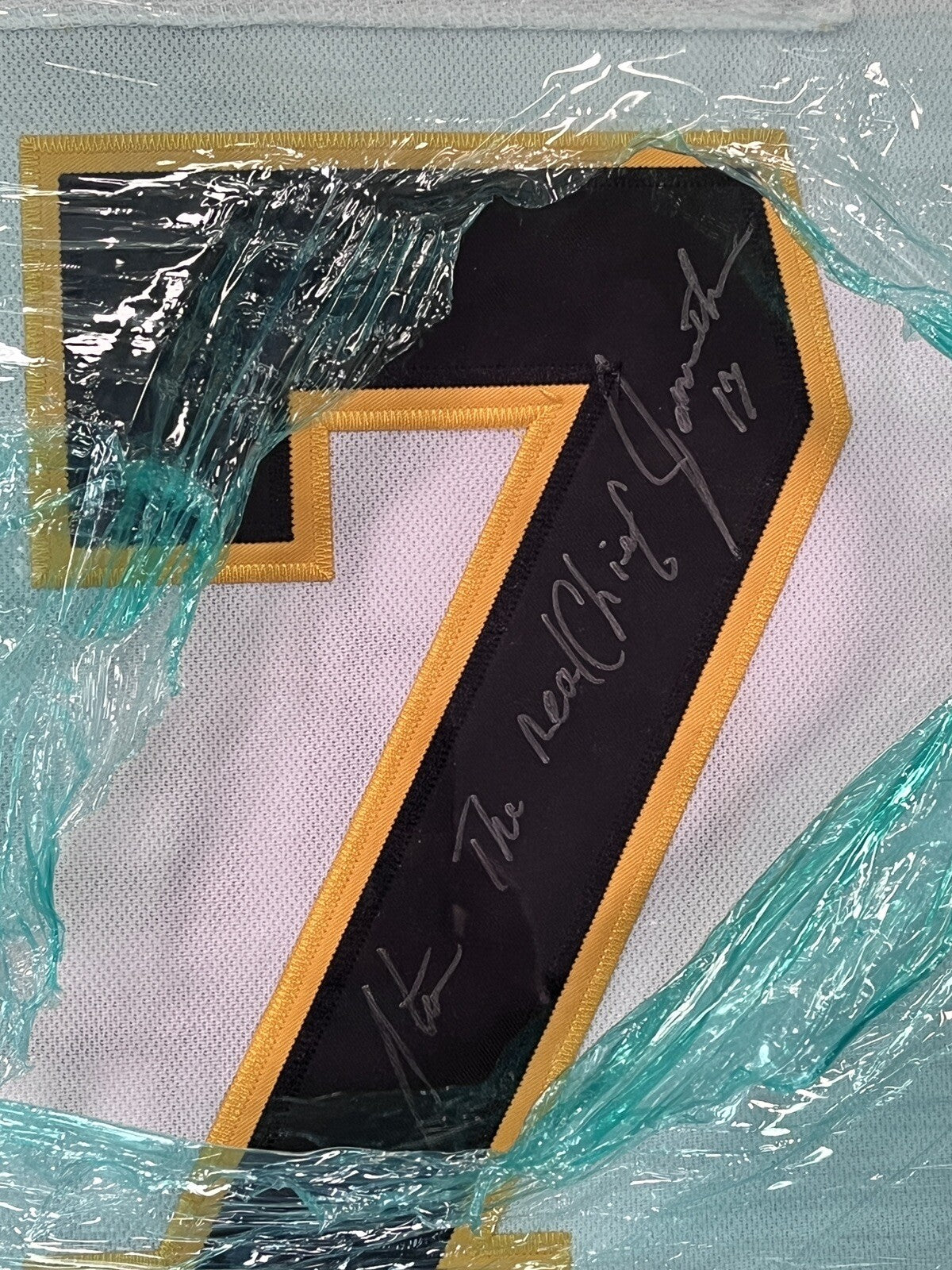 Stan Jonathan Signed Framed Jersey Boston Bruins Sportsworld COA