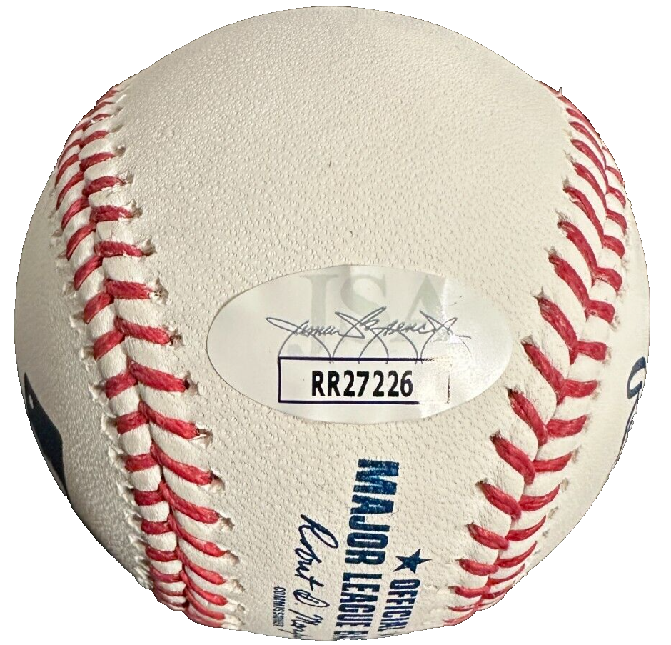 David Ortiz Autographed Official Major League Baseball Red Sox JSA