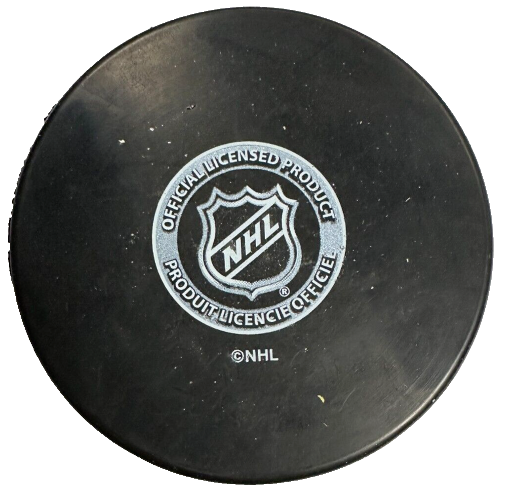 Phil Esposito Autographed Chicago Black Hawks Hockey Puck HOF