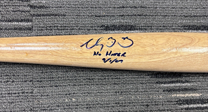 Clay Buchholz Signed Little League Bat No Hitter 9/1/07 Inscription Sportsworld