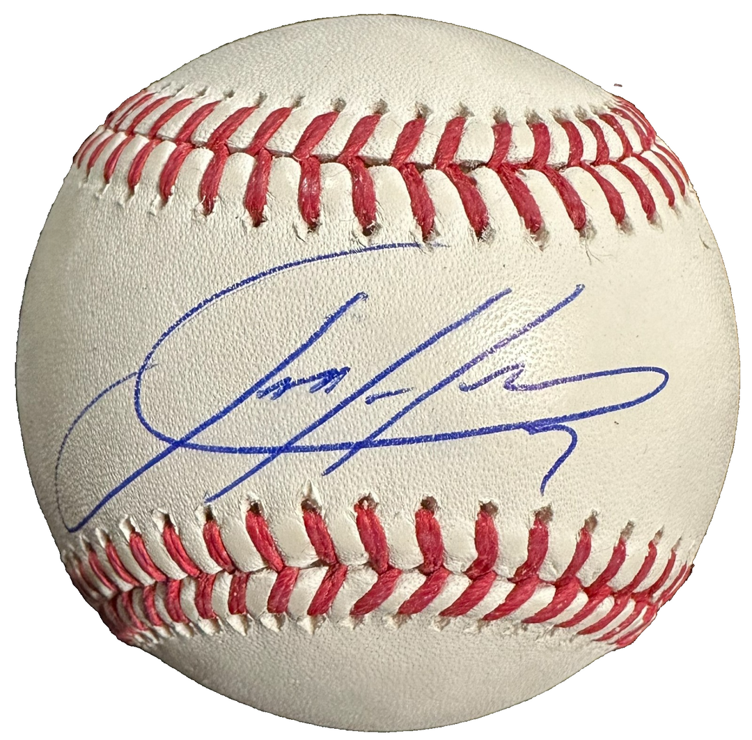 Jackson Holiday Autographed Official Major League Baseball Orioles