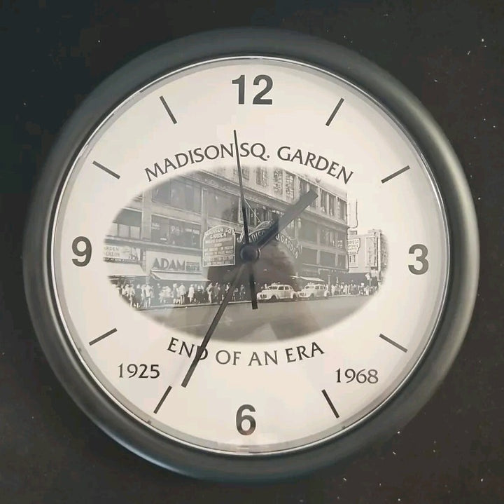 Cory Carson Clock Madison Square Garden End Of An Era Wall Clock – Phil and Cory ...