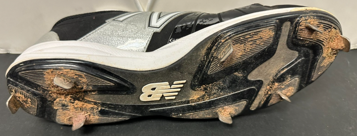 Evan Longoria Autographed New Balance Game Worn Cleat Rays Giants