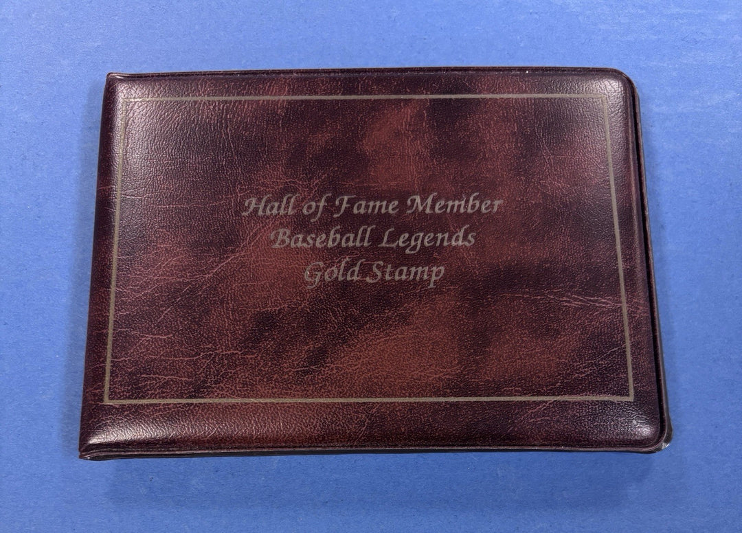 Carl Yastrzemski Hall of Fame Baseball Legends 23 Karat Pure Yellow Gold Stamp