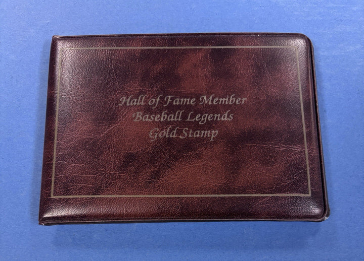 Carl Yastrzemski Hall of Fame Baseball Legends 23 Karat Pure Yellow Gold Stamp