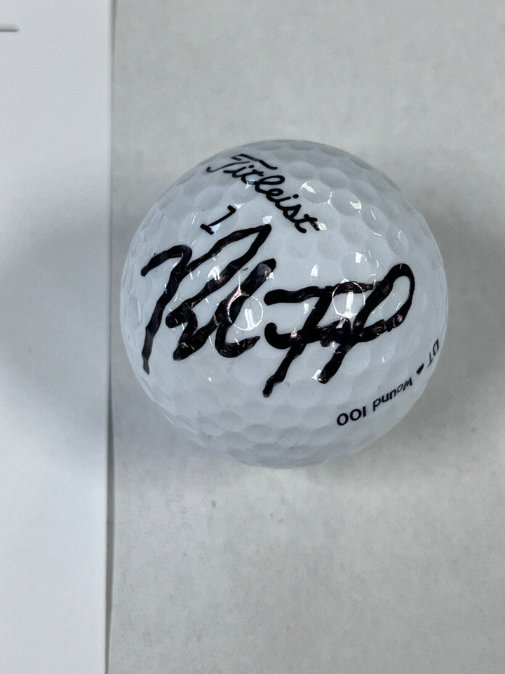 Brad Faxon Autographed Signed Golf Ball PGA W/Cube Beckett LOA