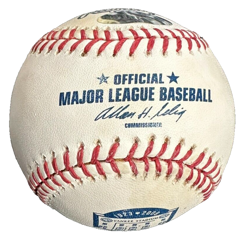 Yogi Berra Autographed Yankee Stadium Final Season Baseball Steiner HOF