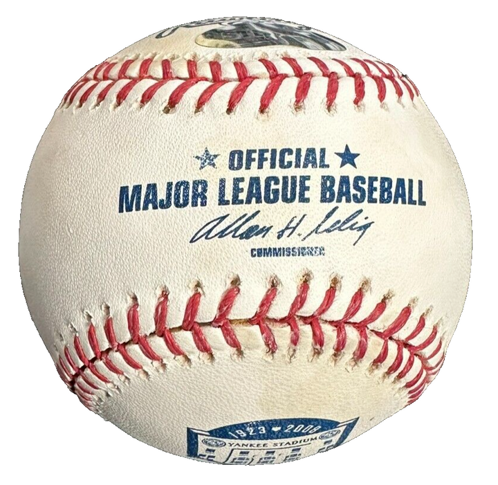 Yogi Berra Autographed Yankee Stadium Final Season Baseball Steiner HOF
