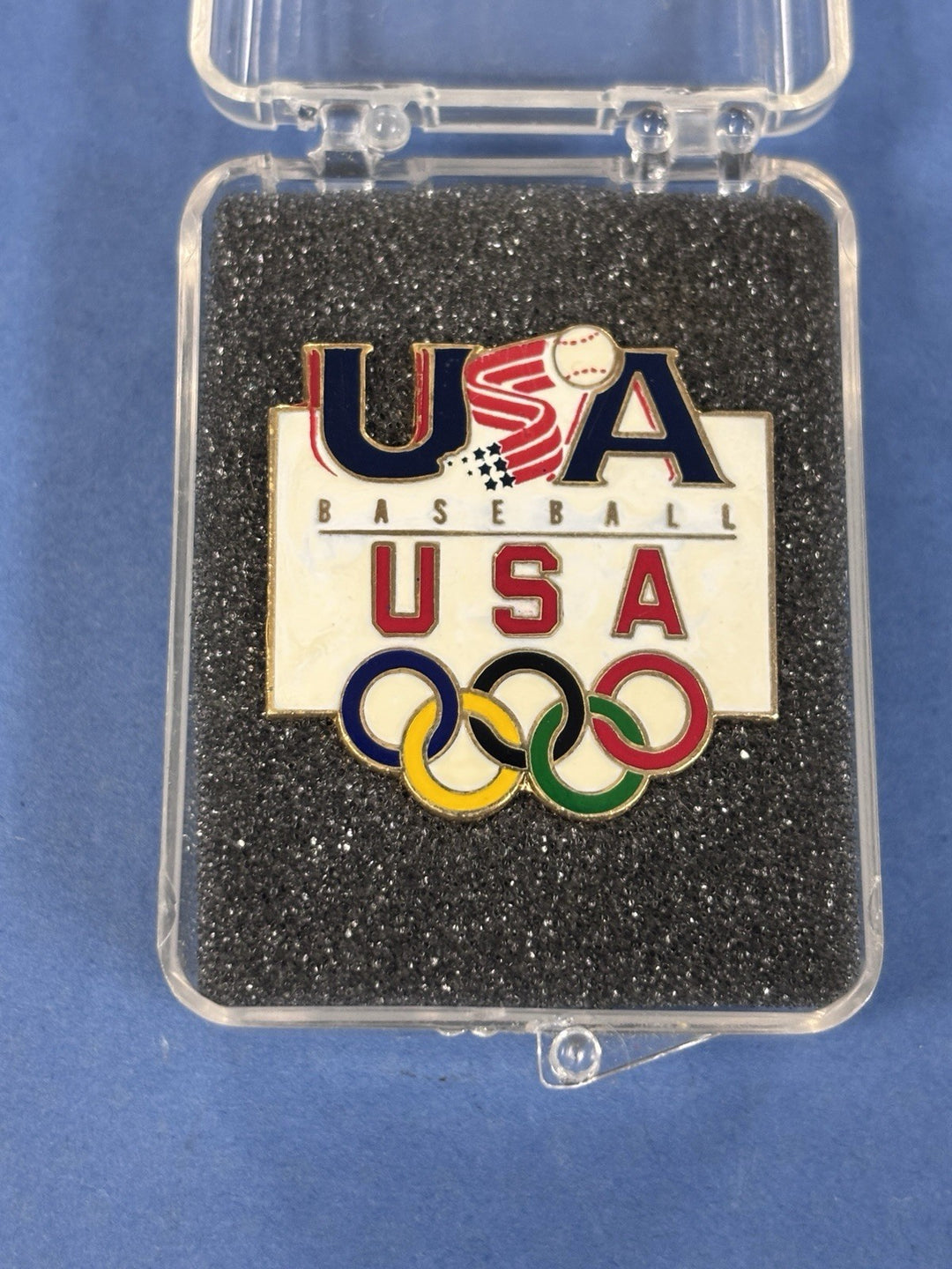 Team USA Baseball Olympic Pin
