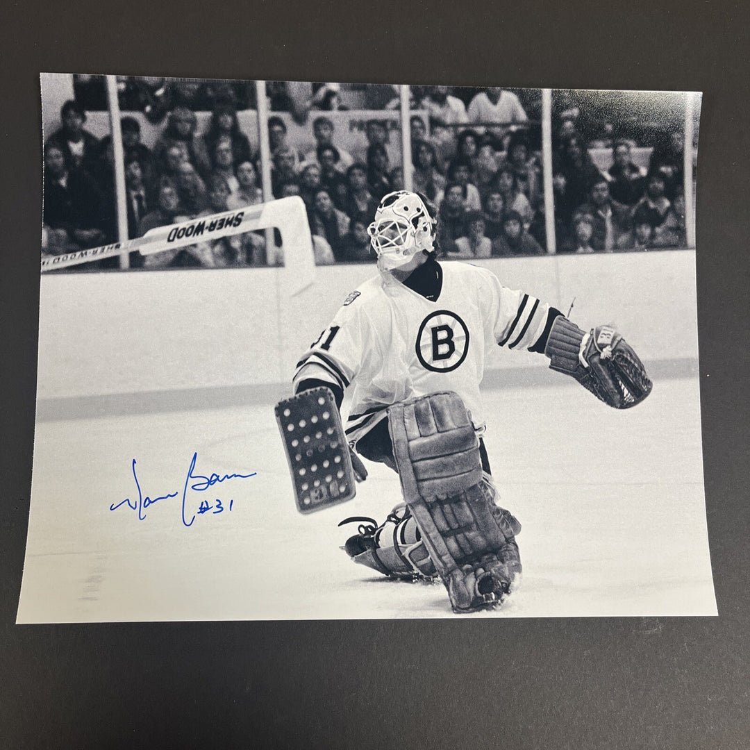 Marco Baron Signed 8x10 Boston Bruins Sportsworld