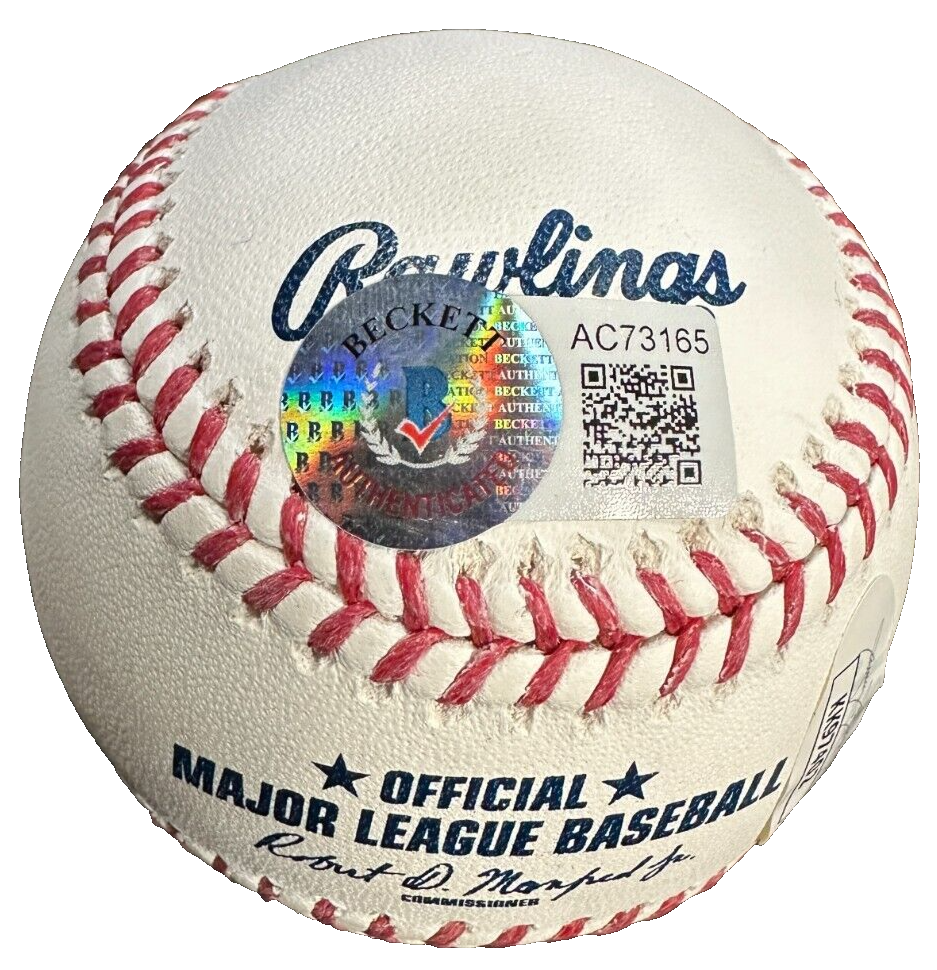 Mookie Betts Autographed Major League Baseball Red Sox Dodgers BAS