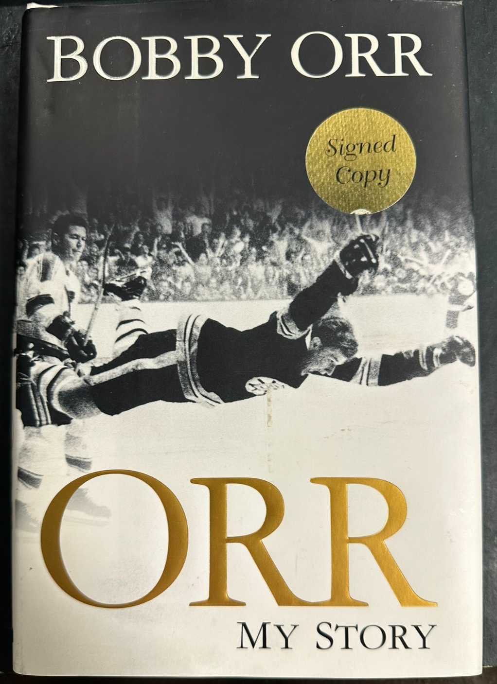 Bobby Orr Autographed My Story Book Authentic Autograph