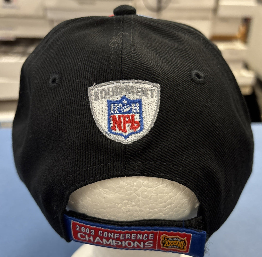 2003 New England Patriots Conference Champions AFC Adjustable Hat Locker Room