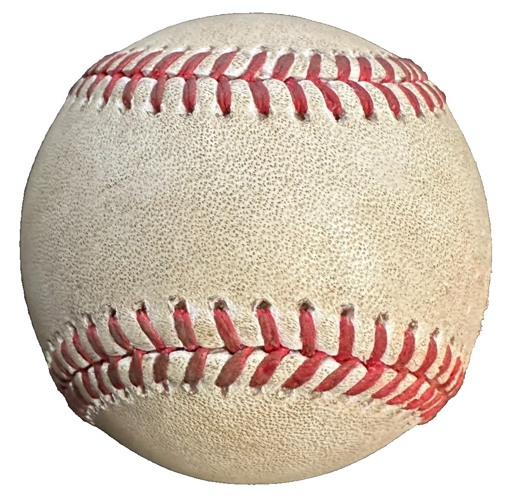 Mike Napoli Autographed Texas Rangers 50th Anniversary Game Baseball JSA
